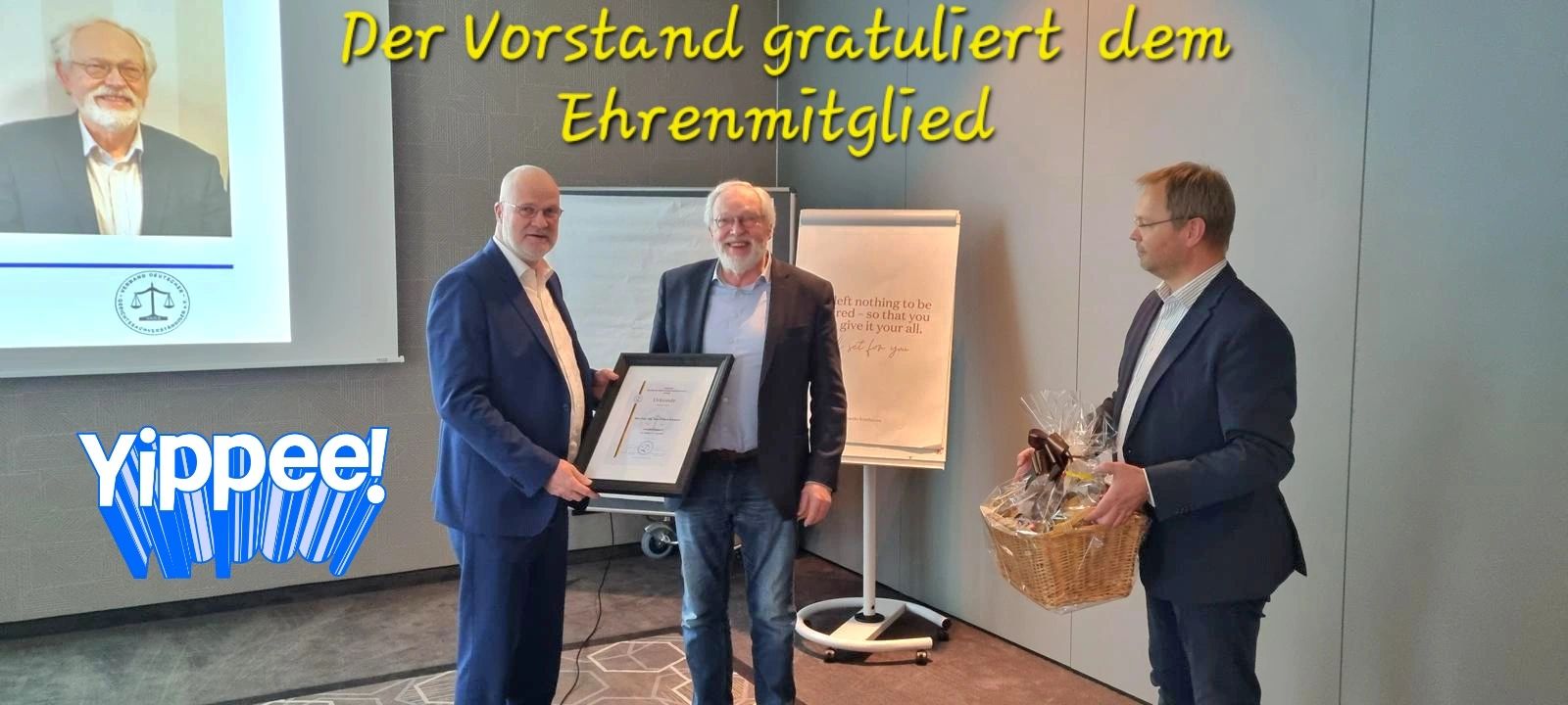Ehrenmitgliedschaft für Dipl.-Ing. Karl-Erhard Kramme